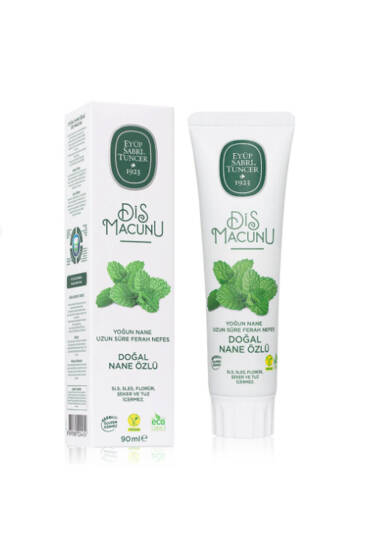 Eyüp Sabri Doğal Nane Özlü Diş Macunu 90 ml - Diş Macunu