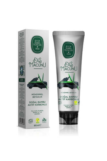 Eyüp Sabri Tuncer Doğal Bambu Karbonlu Diş Macunu 90 ml - Diş Macunu