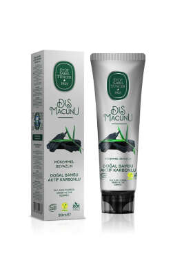 Eyüp Sabri Tuncer Doğal Bambu Karbonlu Diş Macunu 90 ml - EYÜP SABRİ
