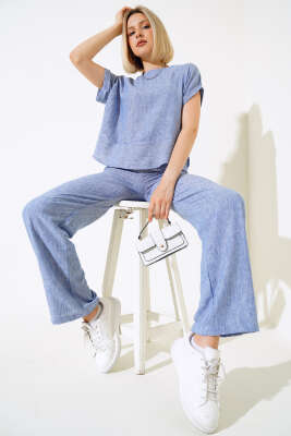 Fakir Kol Keten İkili Takım Mavi - LUSTRİN