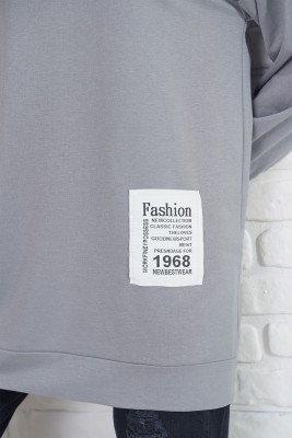 Fashion Armalı Füme Tunik - Thumbnail