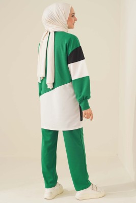Fashion Etiketli Yeşil İkili Takım - İKİLİ TAKIM