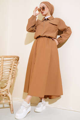 Fermuar Etekli Takım Taba - ESSE