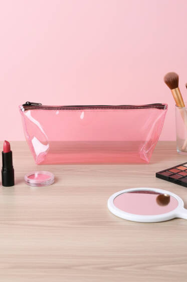 Fermuarlı Basic Makyaj Çantası Asorti 11 - Günün Seçilenleri