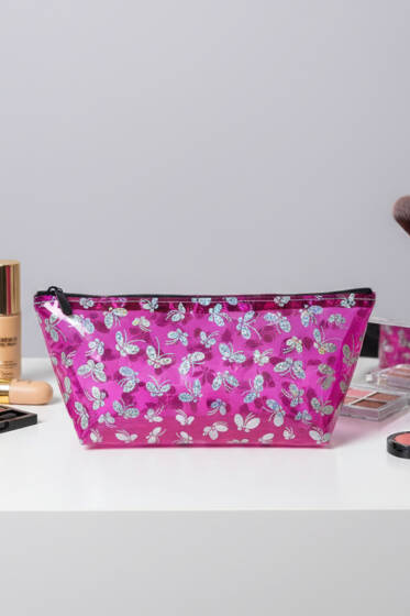 Fermuarlı Basic Makyaj Çantası Asorti 14 - Günün Seçilenleri