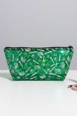 Fermuarlı Basic Makyaj Çantası Asorti 16 - NEW WELL