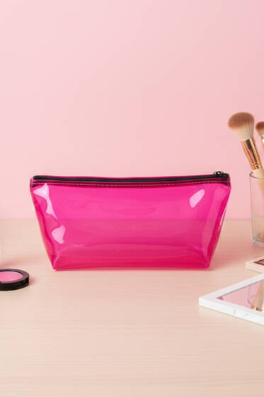 Fermuarlı Basic Makyaj Çantası Asorti 18 - Günün Seçilenleri