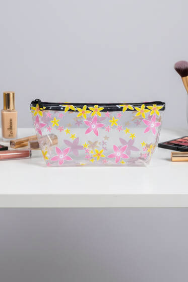 Fermuarlı Basic Makyaj Çantası Asorti 2 - Günün Seçilenleri