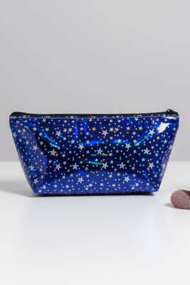 Fermuarlı Basic Makyaj Çantası Asorti 9 