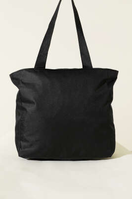 Fermuarlı Düz Kol Çanta Siyah - Yılın Fırsatı