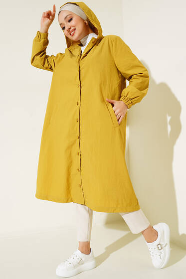 File Astarlı Yağmurluk Yağ Yeşil - Yağmurluk