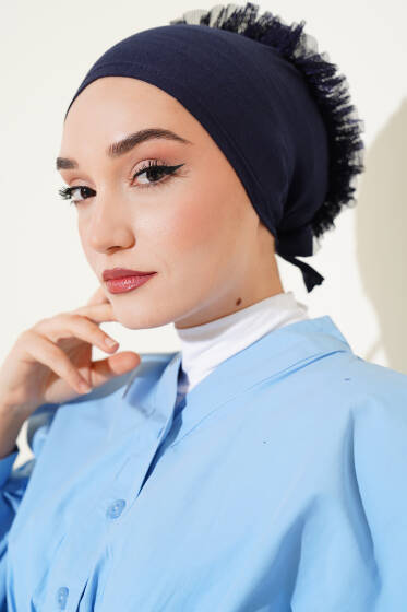 Fırfırlı Lacivert Bone - BONE