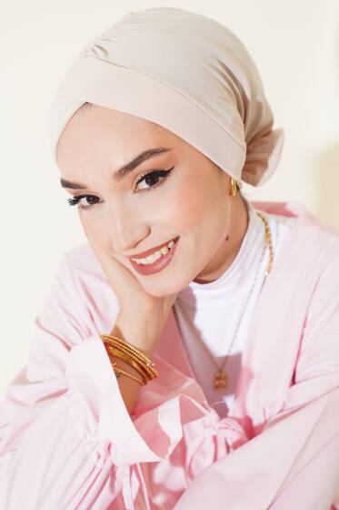 Fiyonk Detaylı Bone Bej - BONE