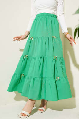 Fiyonklu Çingene Etek Benetton 