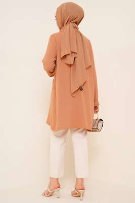 Fleto Cepli Ayrobin Ceket Camel - Ceket