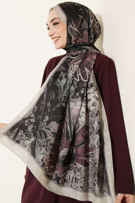 Fleur Desen Liva Modal Şal Çağla Yeşili 