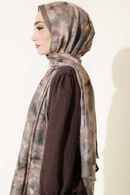 Floral Batik Desen Şal Nefti - Yılın Fırsatı