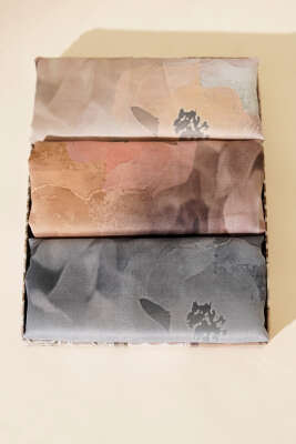 Flowers Desen 3'lü Soft Eşarp Asorti 2 - MODA KAPRİS