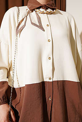 Fular Detaylı Garnili Loyşa İkili Takım Taş - İkili Takım