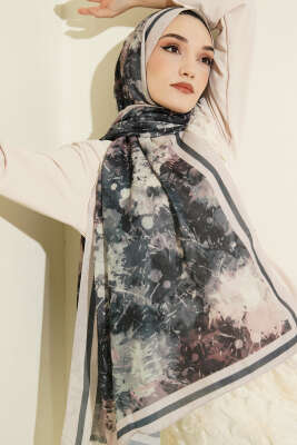 Galaksi Desen Lina Şal Bej - MODA KAŞMİR