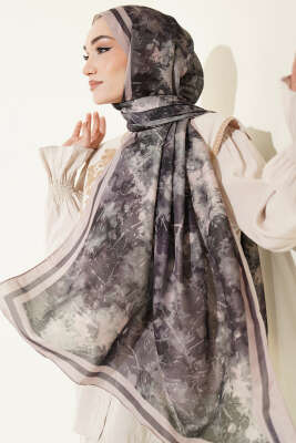 Galaksi Desen Lina Şal Kum Bej 