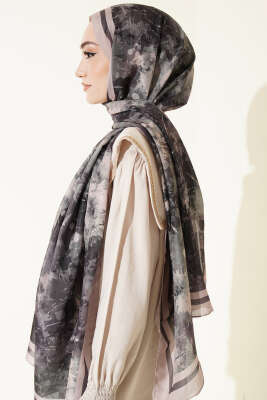 Galaksi Desen Lina Şal Kum Bej - Yılın Fırsatı