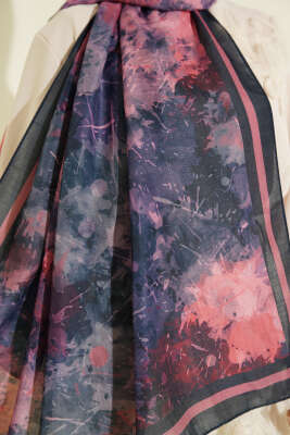 Galaksi Desen Lina Şal Parlement - Başörtüsü