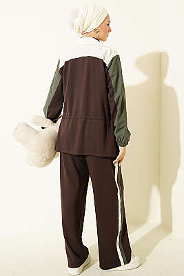Garnili Bel Tünelli İkili Takım Kahve - İkili Takım