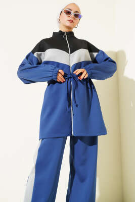 Garnili Bel Tünelli Scuba İkili Takım Lacivert - Scuba Ürünler