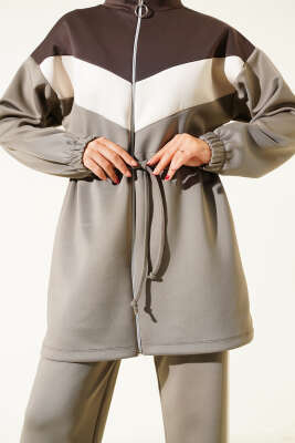 Garnili Bel Tünelli Scuba İkili Takım Vizon - Scuba Ürünler