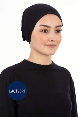 Geçmeli Bone Lacivert 