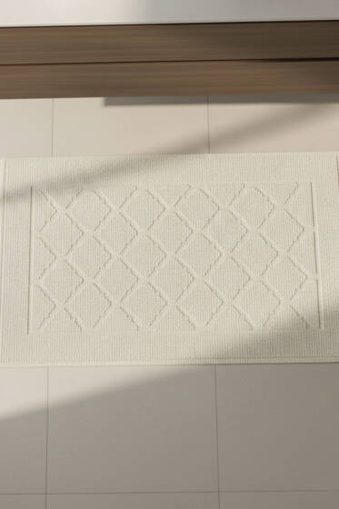 Geometrik Desen Banyo Paspası Asorti 1 - Paspas