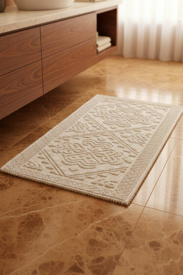 Geometrik Desen Banyo Paspası Asorti 7 - Paspas