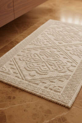 Geometrik Desen Banyo Paspası Asorti 7 - Paspas