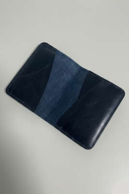 Geyik Baskılı Erkek Kartlık Siyah - Cüzdan&Kartlık