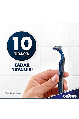 Gillete Blue 3 Comfort Slalom 8 Li Paket - Tıraş Bıçağı