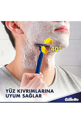 Gillete Blue 3 Comfort Slalom 8 Li Paket - Tıraş Bıçağı