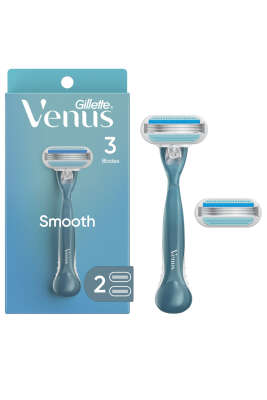Gıllete Venüs Kadın Tıraş Bıçağı + 2 Yedek Smooth - ERSAN KOZMETİK