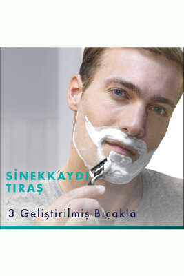 Gillette Mach3 Tıraş Makinesi +5 Yedek Tıraş Bıçağı - Tıraş Bıçağı