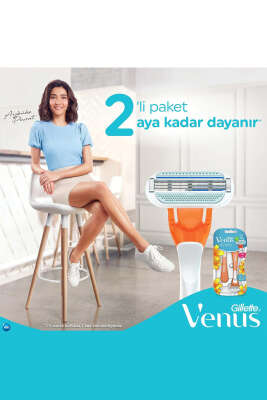 Gillette Venüs Riviera 3 Bıçaklı 2'li Set - Yılın Fırsatı