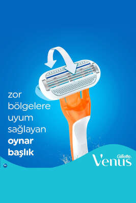 Gillette Venüs Riviera 3 Bıçaklı 2'li Set - Yılın Fırsatı