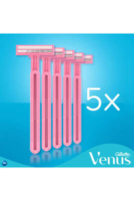 Gillette Venüs Simply 2 Tıraş Bıçağı 5'li Kadın Basic - Tıraş Bıçağı