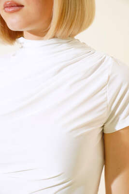 Gipeli Bluz Ekru - Kadın Giyim Modelleri