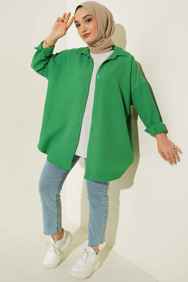 Gofre Kısa Gömlek Benetton - Gömlek