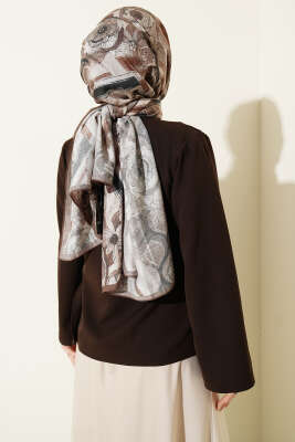 Gold Düğmeli Bağcıklı Kısa Ceket Kahve - Ceket