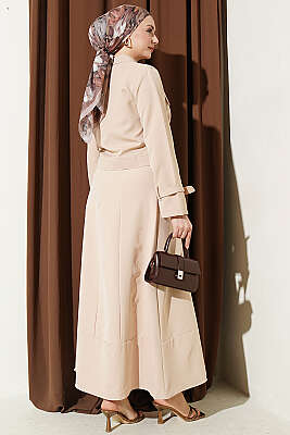 Gold Düğmeli Ceketli Jile Takım Taş - İkili Takım