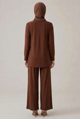 Gold Tokalı Sandy İkili Takım Kahve - İkili Takım