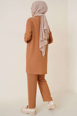 Gömlekli Bürümcük İkili Takım Camel - İKİLİ TAKIM