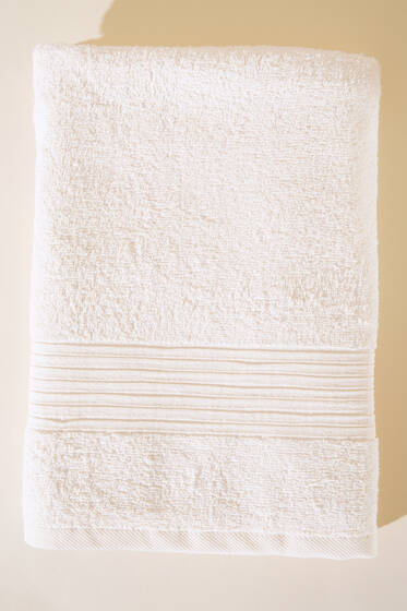 Gonca Vina Banyo Havlusu Bej - Banyo Havlusu