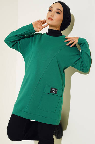 Goods Design Tunik Zümrüt Yeşil - Tunik